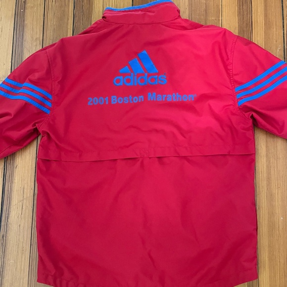 Vintage ~ Official 2001  Boston Marathon Jacket ~ Size Large - Picture 6 of 9